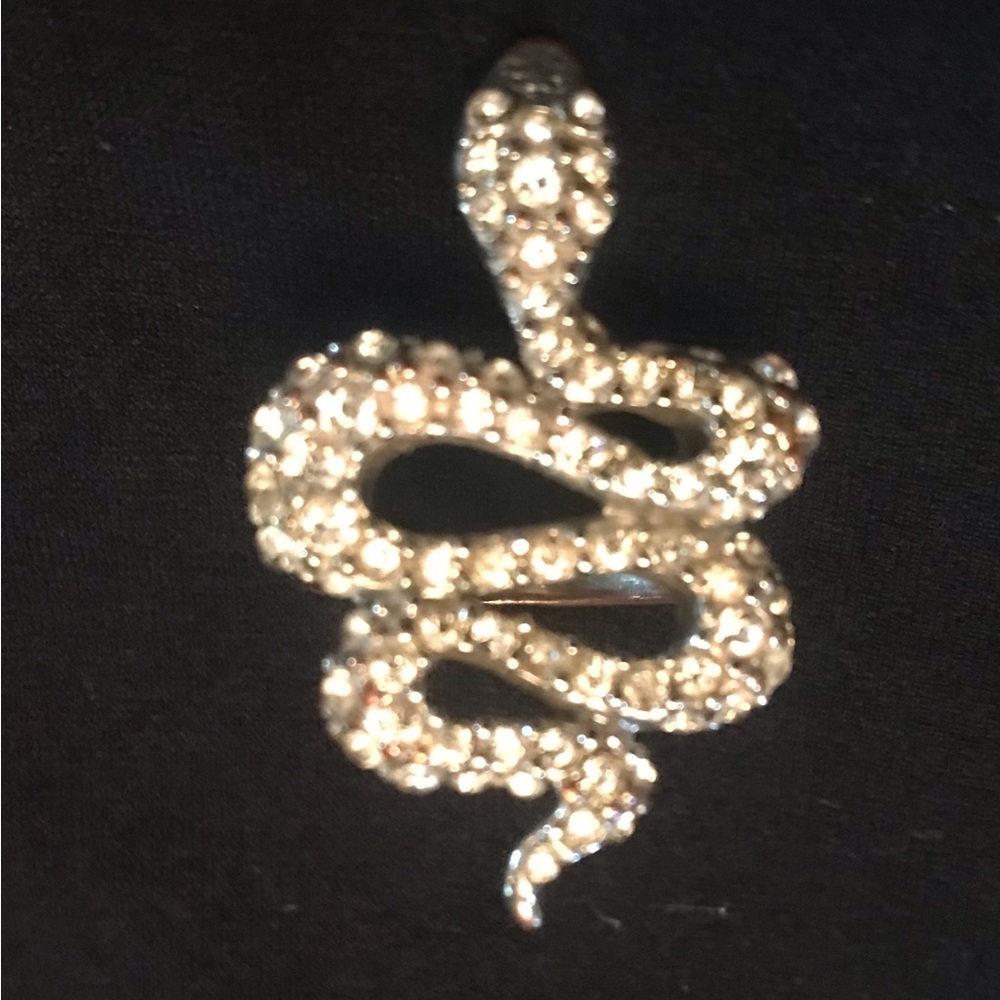 🐍 Encrusted Snake Ring 🐍